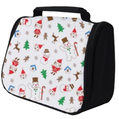 Christmas Santa Claus Pattern Full Print Travel Pouch (big) by Sarkoni