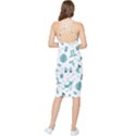 Christmas Seamless Pattern Design Bodycon Cross Back Summer Dress View2