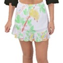 Bird Lover T- Shirtbird T- Shirt (5) Fishtail Mini Chiffon Skirt View1