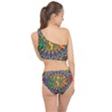 Grateful Dead Pattern Spliced Up Two Piece Swimsuit View2