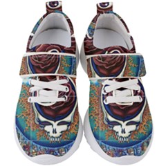 Grateful-dead-ahead-of-their-time Kids  Velcro Strap Shoes by Sarkoni