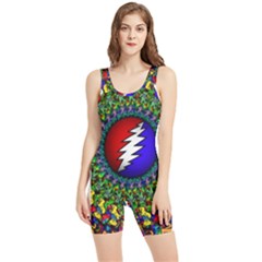 Grateful Dead Women s Wrestling Singlet by Sarkoni