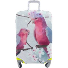 Watercolor Parrot Luggage Cover (large) by SychEva