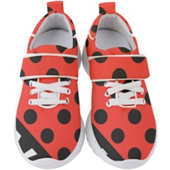 Abstract-bug-cubism-flat-insect Kids  Velcro Strap Shoes by Ket1n9