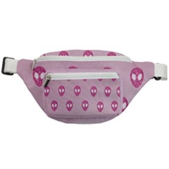 Alien Pattern Pink Fanny Pack by Ket1n9