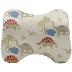 Dinosaur Art Pattern Head Support Cushion by Ket1n9