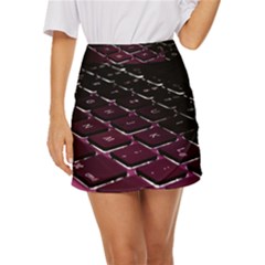 Computer Keyboard Mini Front Wrap Skirt by Ket1n9