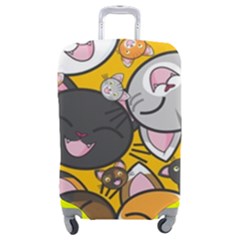 Cats-cute-kitty-kitties-kitten Luggage Cover (medium) by Ket1n9