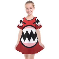 Funny Angry Kids  Smock Dress by Ket1n9