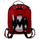 Funny Angry Flap Pocket Backpack (Large) View3