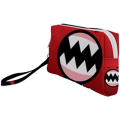 Funny Angry Wristlet Pouch Bag (small) by Ket1n9