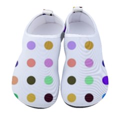 Circle Pattern(1) Kids  Sock-style Water Shoes by Ket1n9