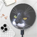 Face Black Cat Wireless Fast Charger(White) View1