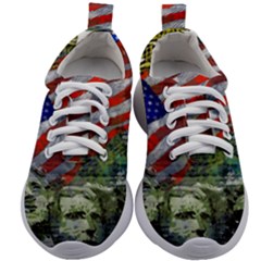 Usa United States Of America Images Independence Day Kids Athletic Shoes by Ket1n9