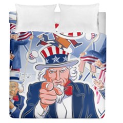 United States Of America Images Independence Day Duvet Cover Double Side (queen Size) by Ket1n9