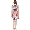 United States Of America Images Independence Day Inside Out Cap Sleeve Dress View4