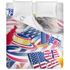 United States Of America Usa  Images Independence Day Duvet Cover Double Side (california King Size) by Ket1n9