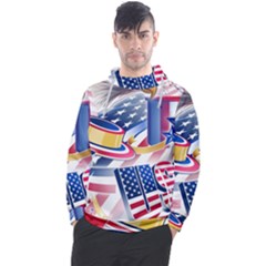 Independence Day United States Of America Men s Pullover Hoodie by Ket1n9