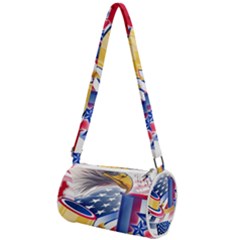 Independence Day United States Of America Mini Cylinder Bag by Ket1n9