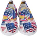 Independence Day United States Of America Kids  Slip On Sneakers View1