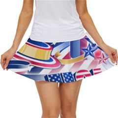 Independence Day United States Of America Women s Skort by Ket1n9