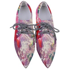 Clouds Multicolor Fantasy Art Skies Pointed Oxford Shoes by Ket1n9