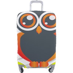 Owl Logo Luggage Cover (large) by Ket1n9