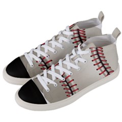 Baseball Men s Mid-top Canvas Sneakers by Ket1n9