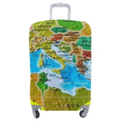 World Map Luggage Cover (medium) by Ket1n9