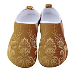 Golden Pattern Vintage Gradient Vector Kids  Sock-style Water Shoes by Ket1n9