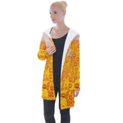 Beer Alcohol Drink Drinks Longline Hooded Cardigan by Ket1n9