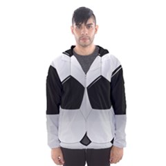 Soccer Ball Men s Hooded Windbreaker by Ket1n9