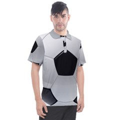 Soccer Ball Men s Polo T-shirt by Ket1n9