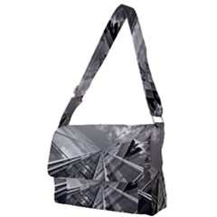 Architecture-skyscraper Full Print Messenger Bag (l) by Ket1n9