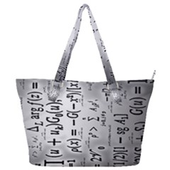 Science Formulas Full Print Shoulder Bag by Ket1n9