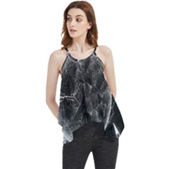 Space-universe-earth-rocket Flowy Camisole Tank Top by Ket1n9