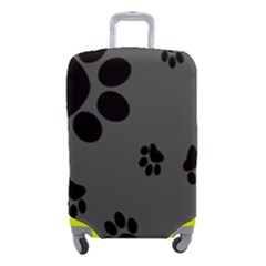 Dog-foodprint Paw Prints Seamless Background And Pattern Luggage Cover (small) by Ket1n9