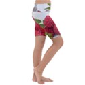 Fruit-healthy-vitamin-vegan Kids  Lightweight Velour Cropped Yoga Leggings View3