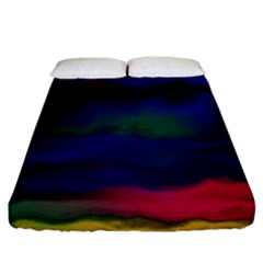 Watercolour-color-background Fitted Sheet (king Size) by Ket1n9