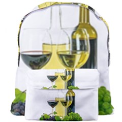 White-wine-red-wine-the-bottle Giant Full Print Backpack by Ket1n9