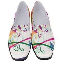 Butterfly Vector Art Women s Classic Loafer Heels by Ket1n9