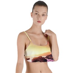 California-sea-ocean-pacific Layered Top Bikini Top  by Ket1n9