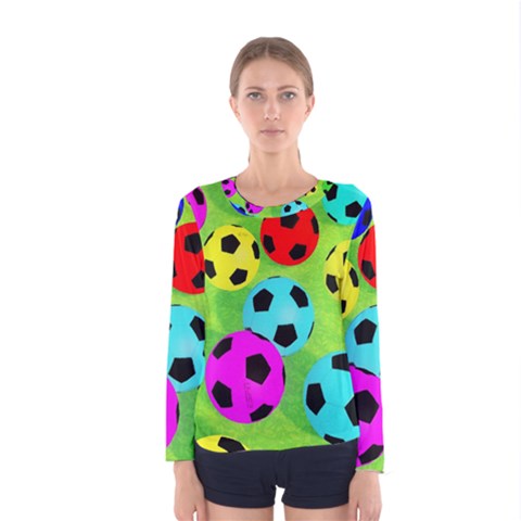 Balls Colors Women s Long Sleeve T-shirt by Ket1n9