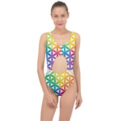 Heart Energy Medicine Center Cut Out Swimsuit by Ket1n9