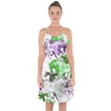 Horse-horses-animal-world-green Ruffle Detail Chiffon Dress View1