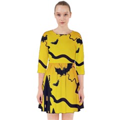 Halloween Night Terrors Smock Dress by Ket1n9