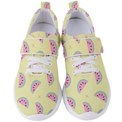 Watermelon Wallpapers  Creative Illustration And Patterns Women s Velcro Strap Shoes by Ket1n9