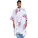 Watermelon Wallpapers  Creative Illustration And Patterns Men s Hooded Rain Ponchos View1