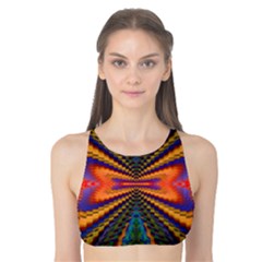 Casanova Abstract Art-colors Cool Druffix Flower Freaky Trippy Tank Bikini Top by Ket1n9