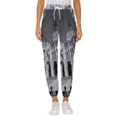 Architecture-parliament-landmark Women s Cropped Drawstring Pants by Ket1n9